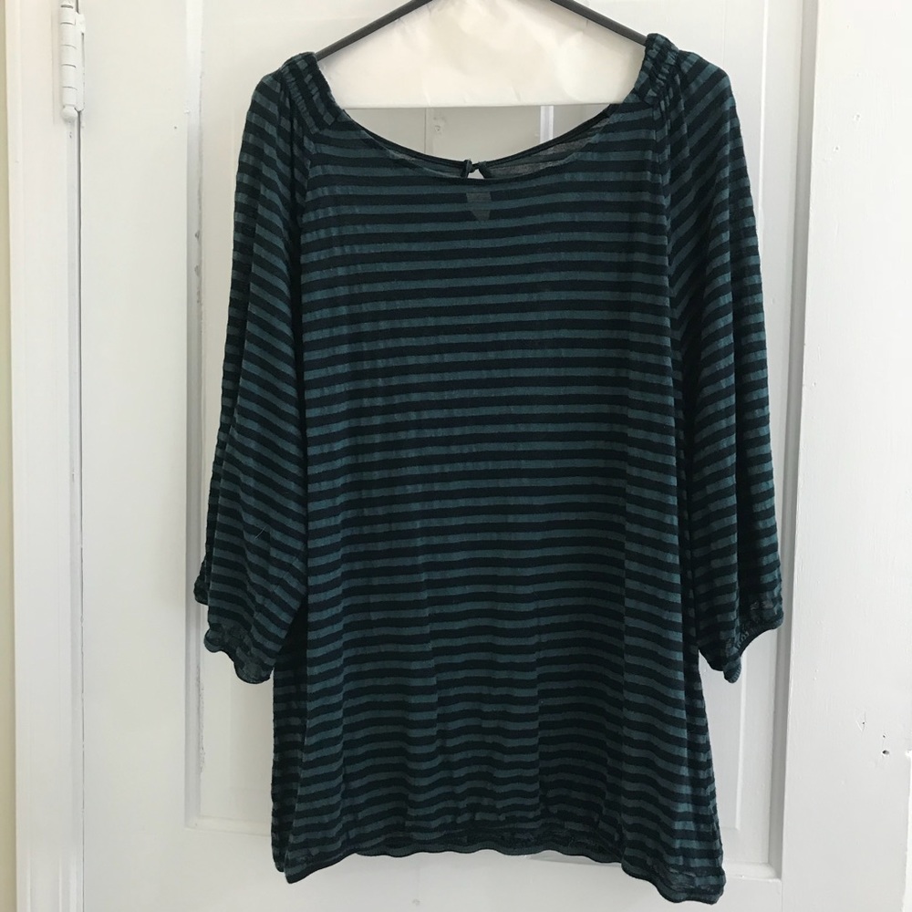 Ann Taylor LOFT XXL Striped Top